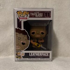 Funko Pop! Leatherface Figure - Brown and Black